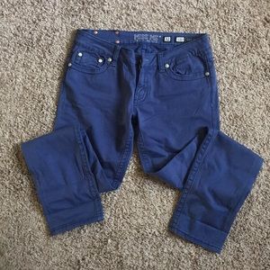 Miss Me Cobalt Blue Skinny Jeans - size 32